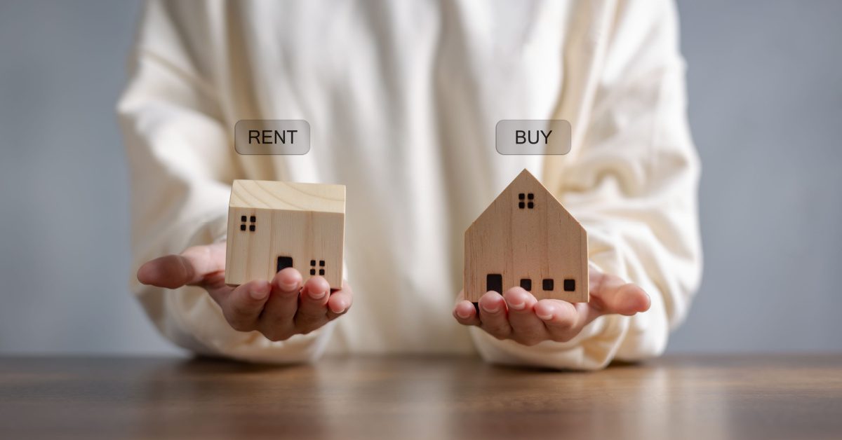 Renting vs saving for a house