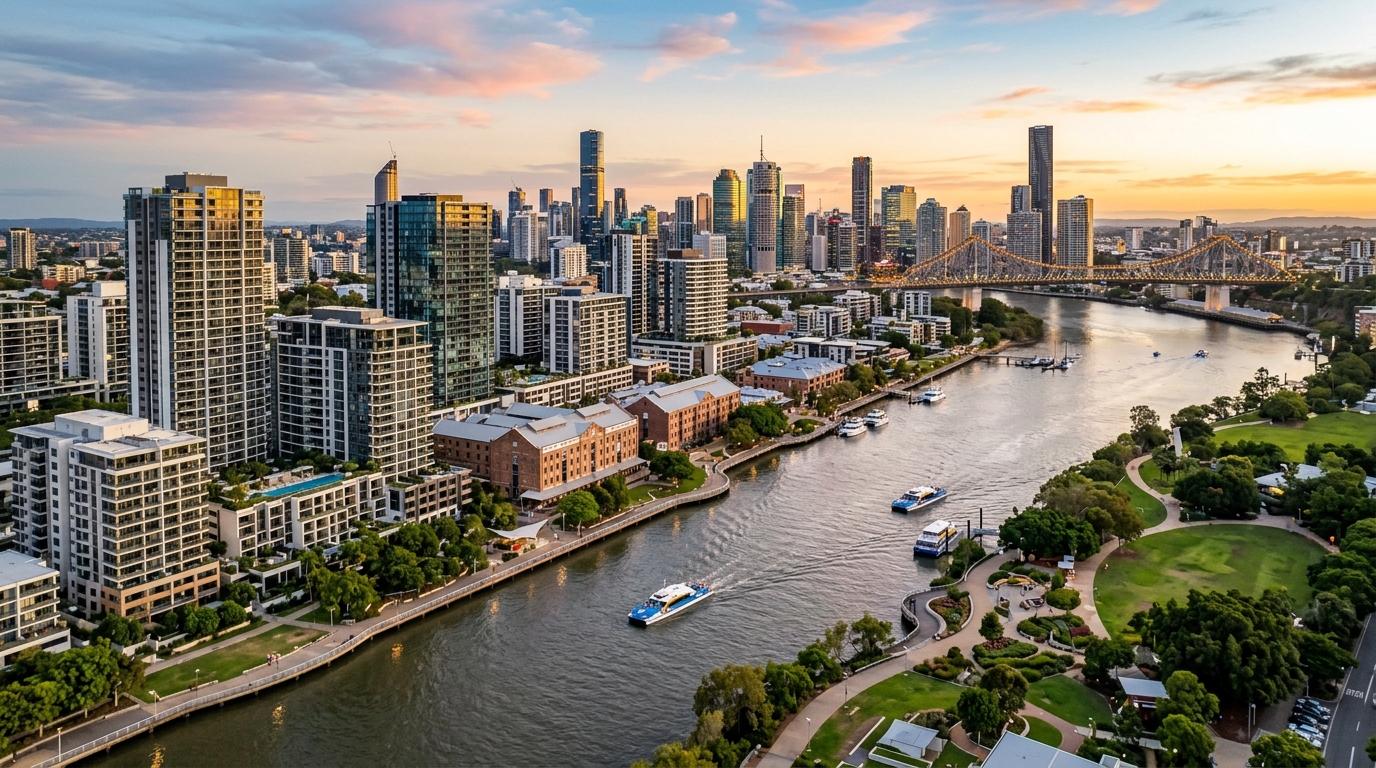 Brisbane_inner-city_riverside