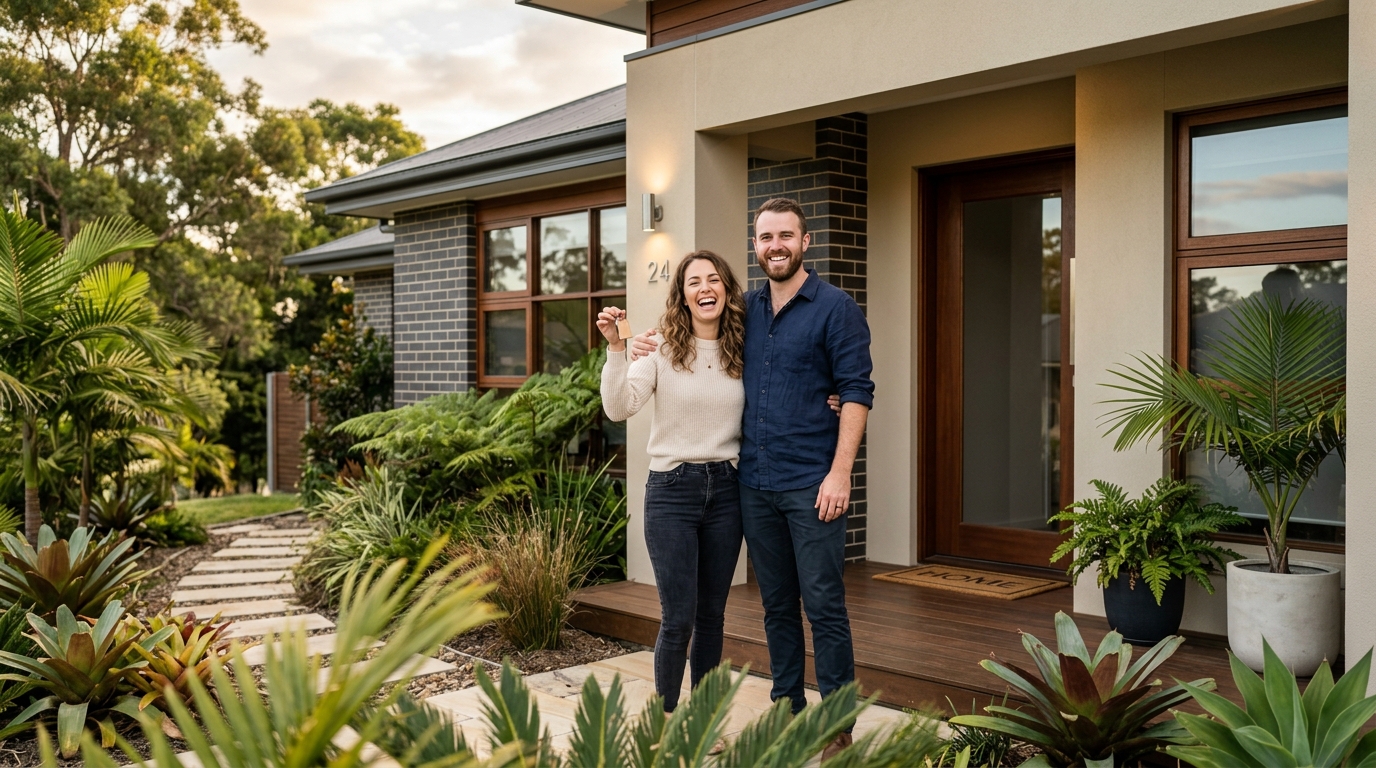 Couple_holding_keys_at_door