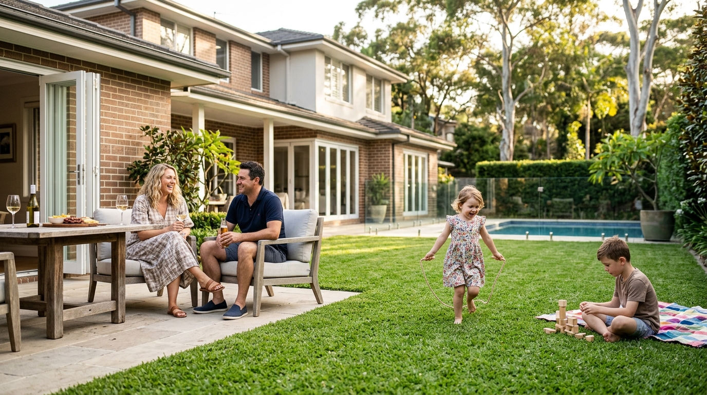 Family_relaxing_in_backyard_home