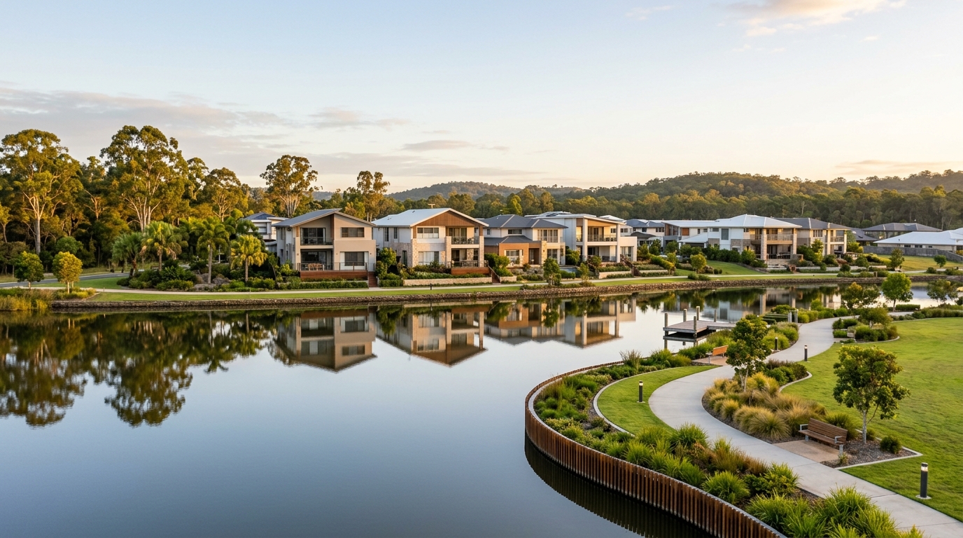 Lakeside_homes_reflected_in_water